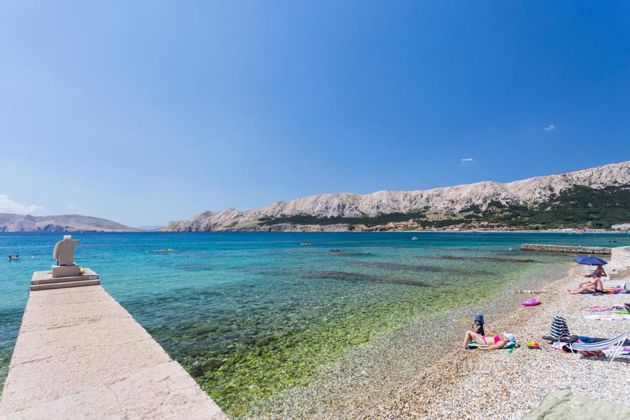 Apartmani Obala Baška Esterno foto