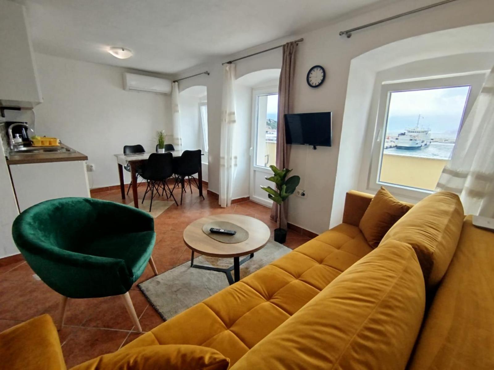 Apartmani Obala Baška Esterno foto