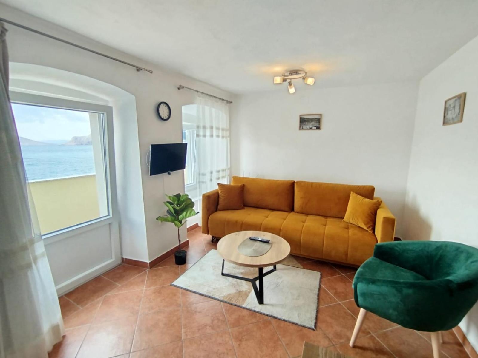 Apartmani Obala Baška Esterno foto